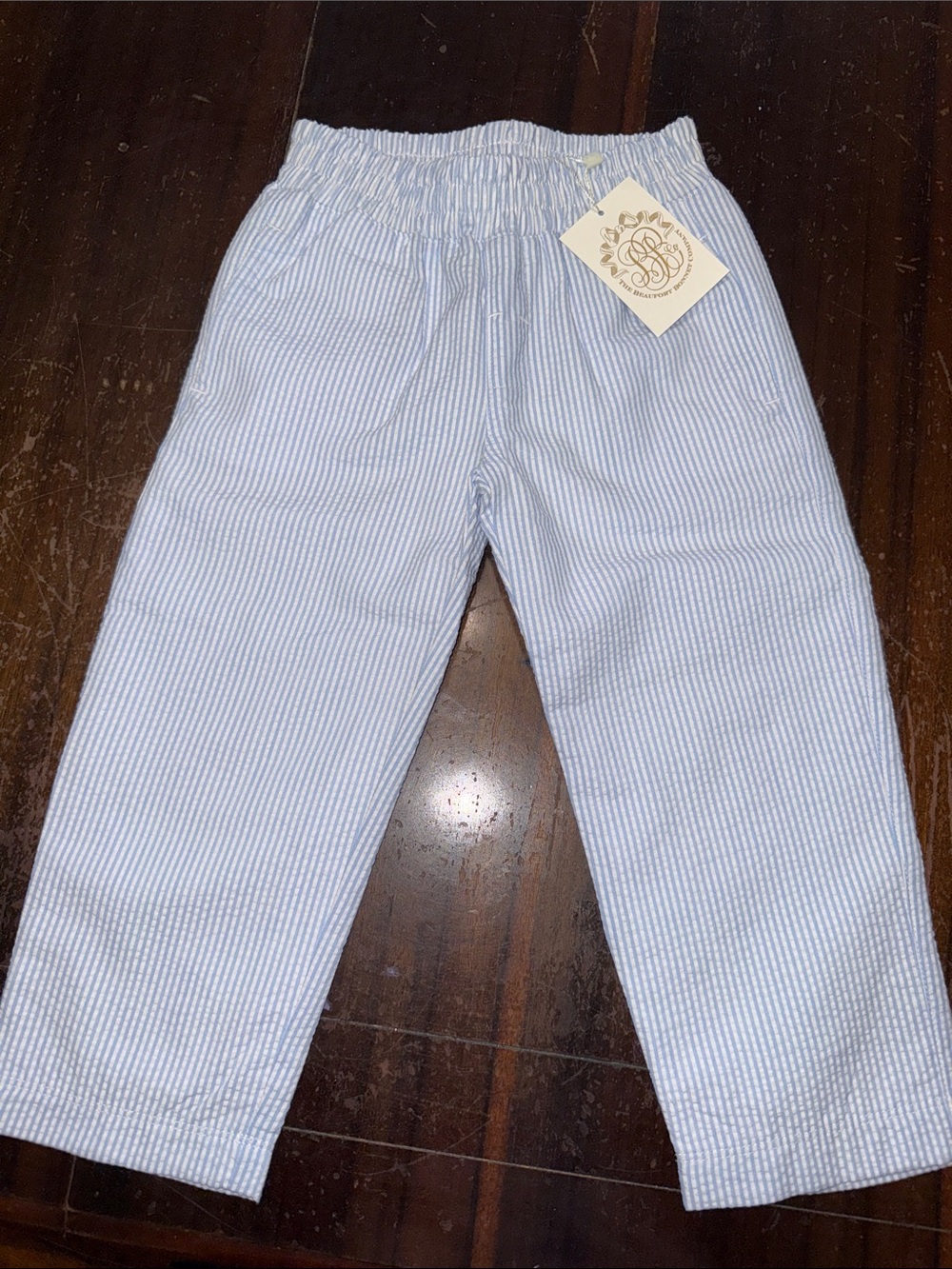 The Beaufort Bonnet Elastic-Waist Boys Pants Size 4T
